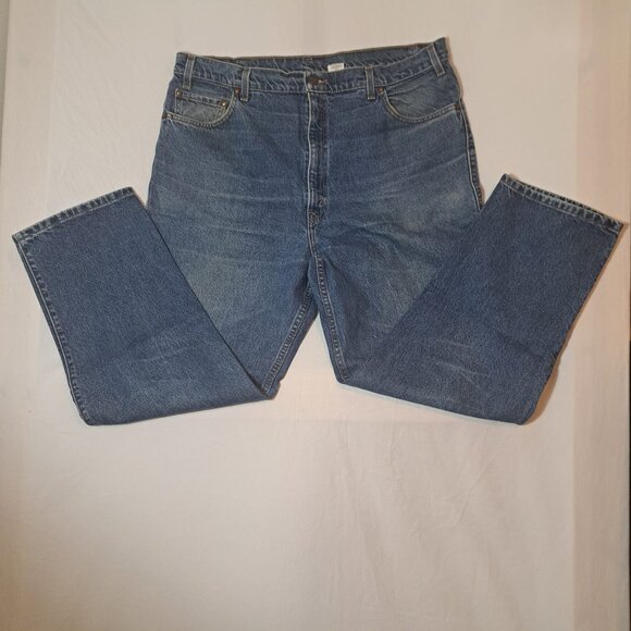 Levis‎ 540 Jeans Mens Size 42x30 Relaxed Fit 90s Cotton denim VINTAGE - Picture 4 of 10